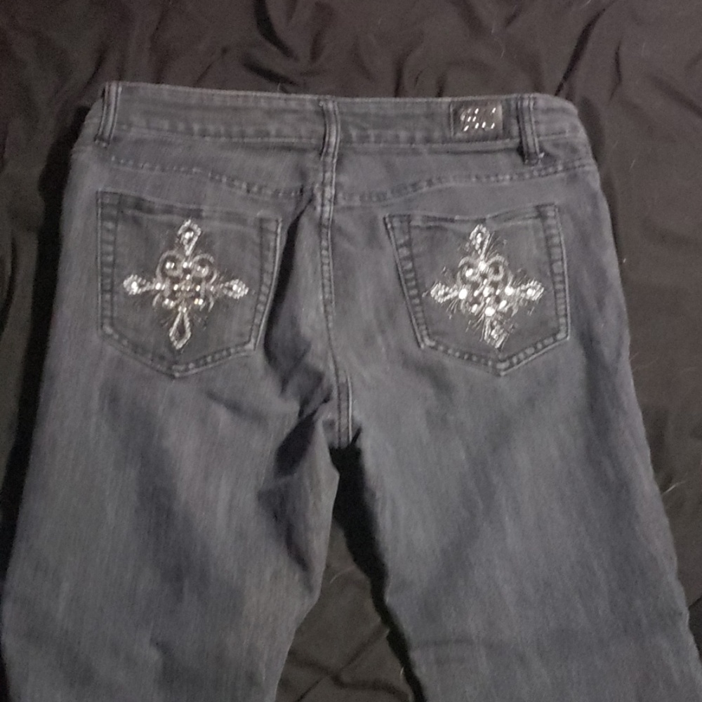 size 14 black jeans